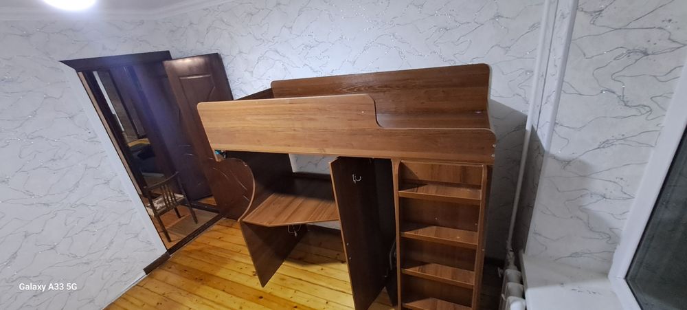 Детская 3 в 1ом -  Кровать/Шкаф/Письменный столик