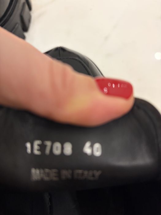 Туфли Prada Monolith