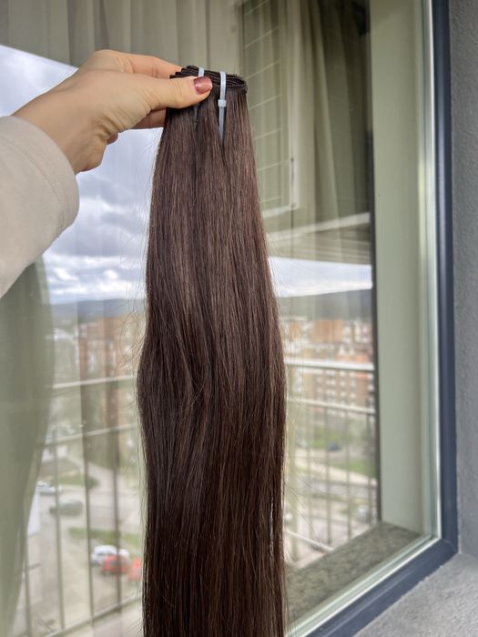 334гр.Естествена коса високо качество