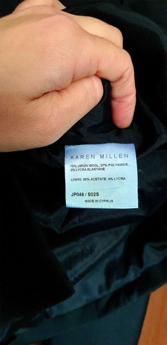 Черно сако Karen Millen размер 10 UK