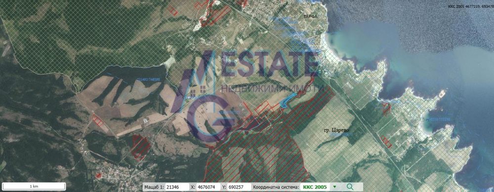 Продава се Земеделски имот в с. Лозенец, Област Бургас -  кв.м за 10519 €/дка - Снимка #2