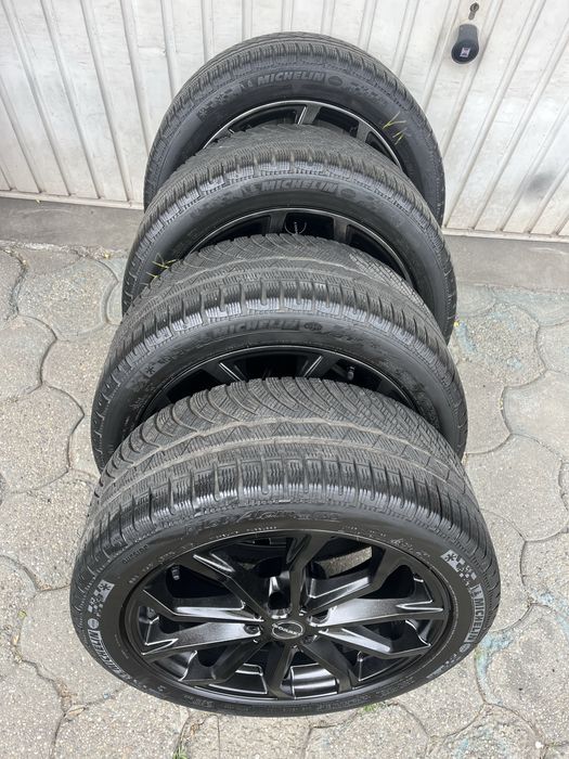 Jante aliaj 5x112mm, anvelope 245/45 R18 Audi A4 B8 B9, A6 C6 C7, A5, A7 A8, VW Seat Skoda Mercedes BMW