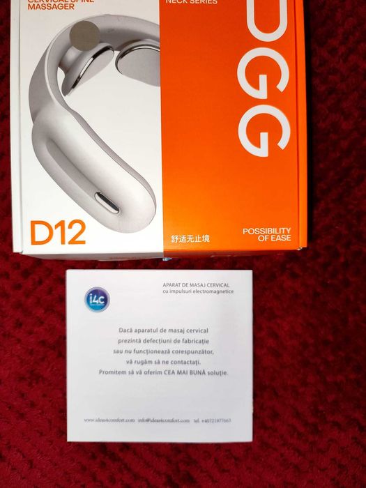 Aparat masaj cervical cu impulsuri electromagnetice - stare perfectă
