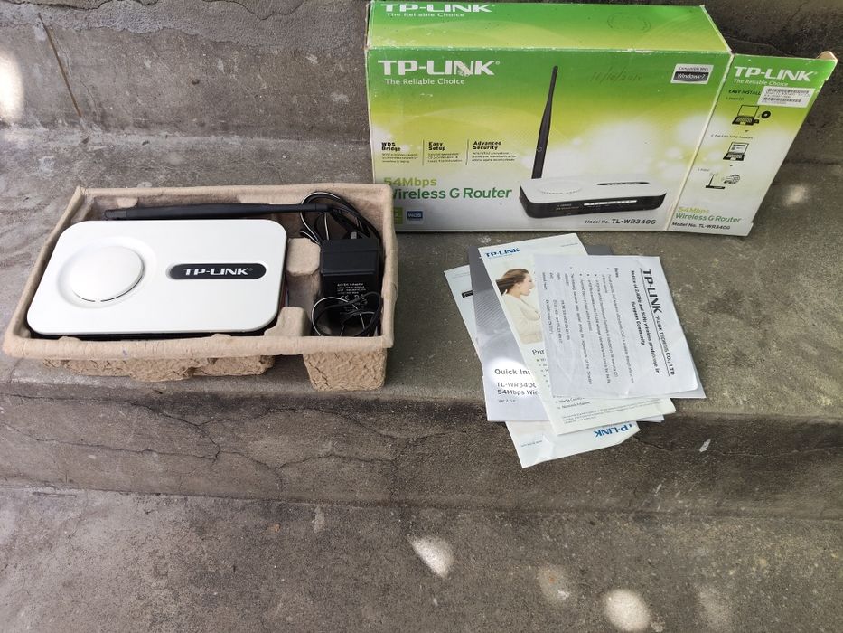 Vând urgent router wireless TP-Link TL-WR340G