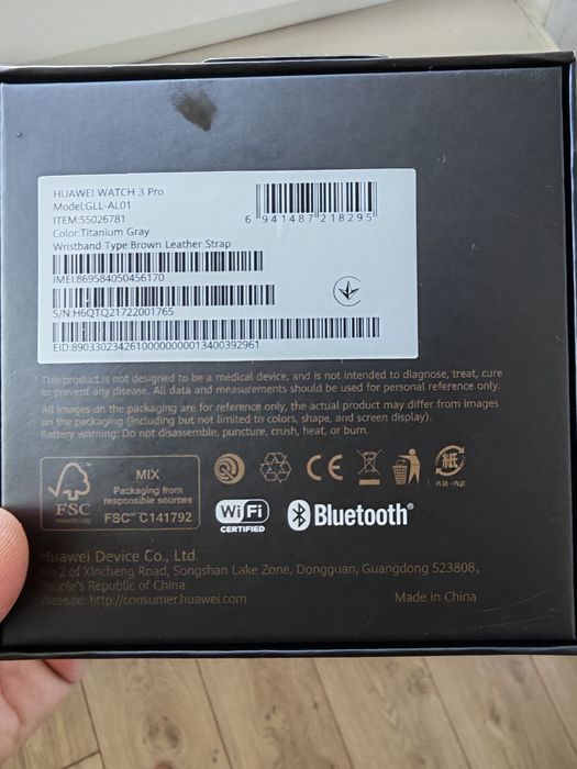 Huawei watch 3 pro