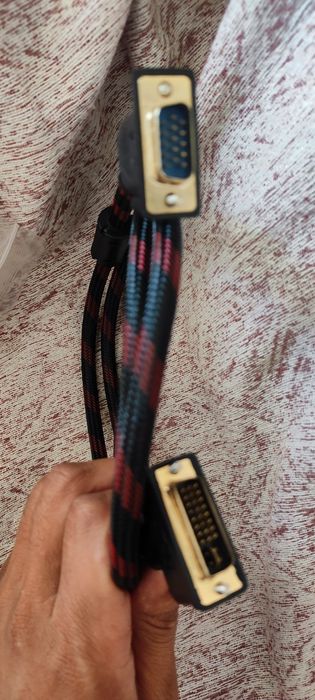 DVI-D to VGA cable кабель