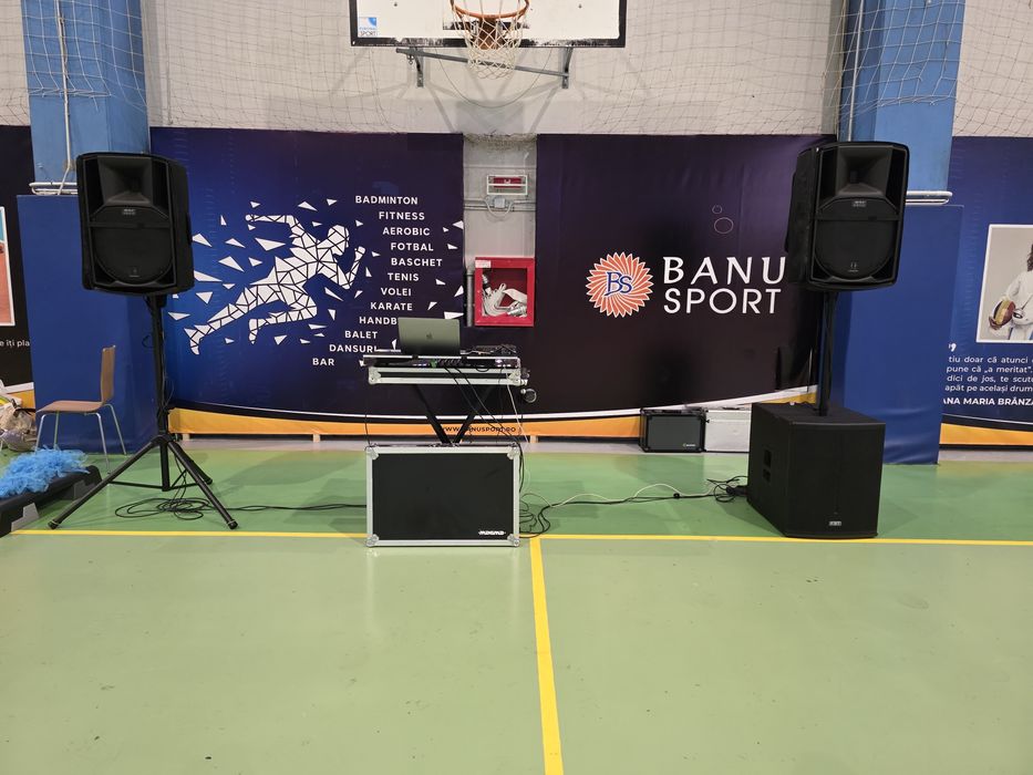Închiriez sistem sonorizare, lumini evenimente, prestez servici de Dj