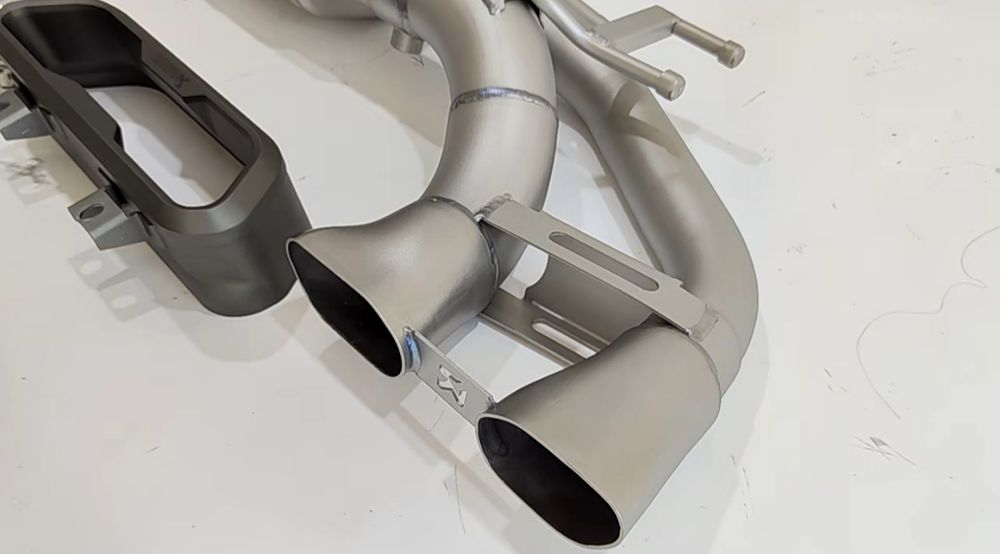 W463 W464 W465 W463A гърнета Akrapovic Titanium