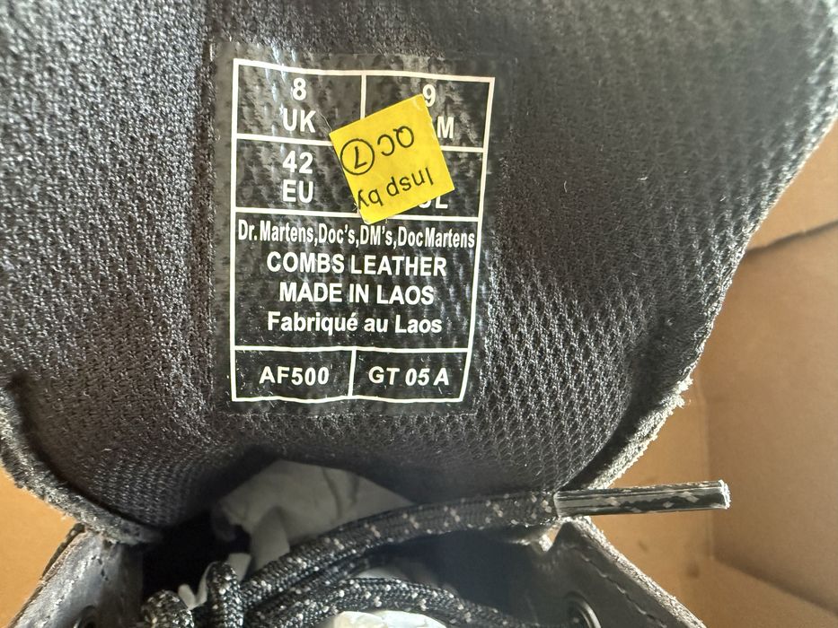 Dr.Martens Combs Leather ОРИГИНАЛНИ мъжки обувки/кубинки - 42/27см