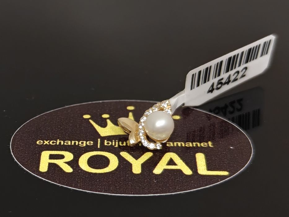 Bijuteria Royal: Pandantiv aur nou 14k/0.72 gr