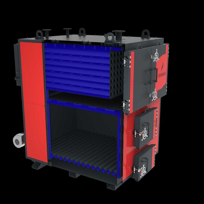 Centrala pe lemne si carbune pentru incalzire sere si solarii