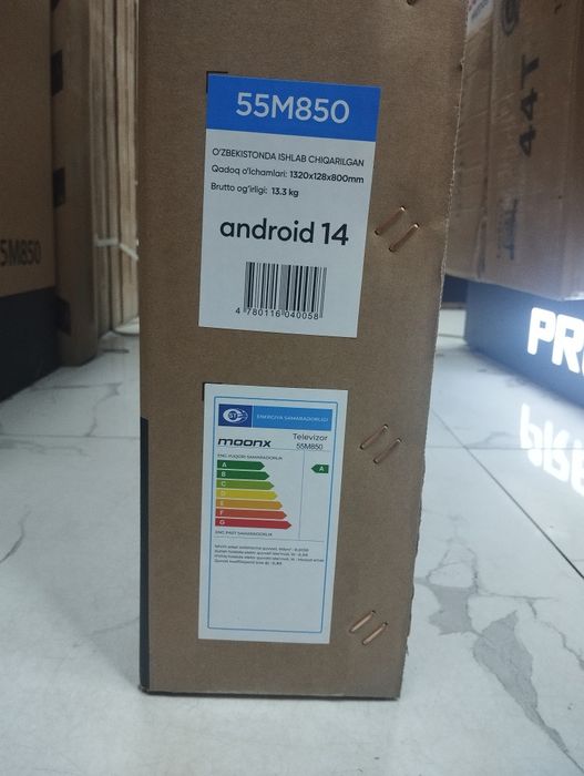 55 Телевизор Moonx smart tv