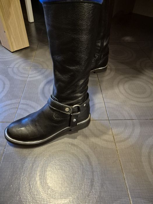 Cizmulite de iarna,din piele,34, CCC