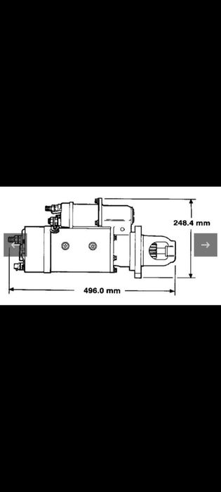 Продам стартер Delco remy 42MT