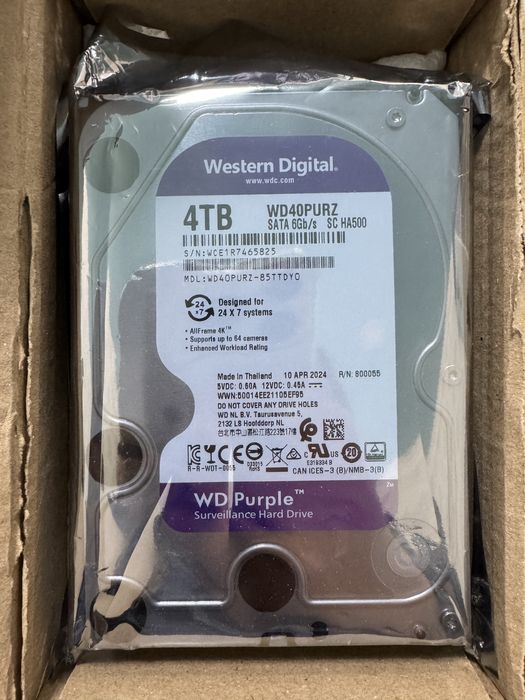 Жесткий диск для систем видеонаблюдения