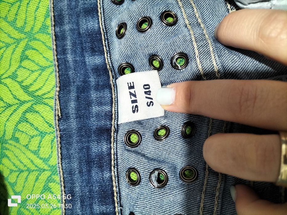 Blugi albaștri damă vară