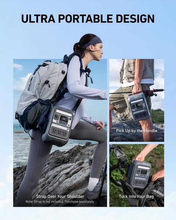 Anker Solix C300X — Компактная Электростанция 300W. Есть доставка