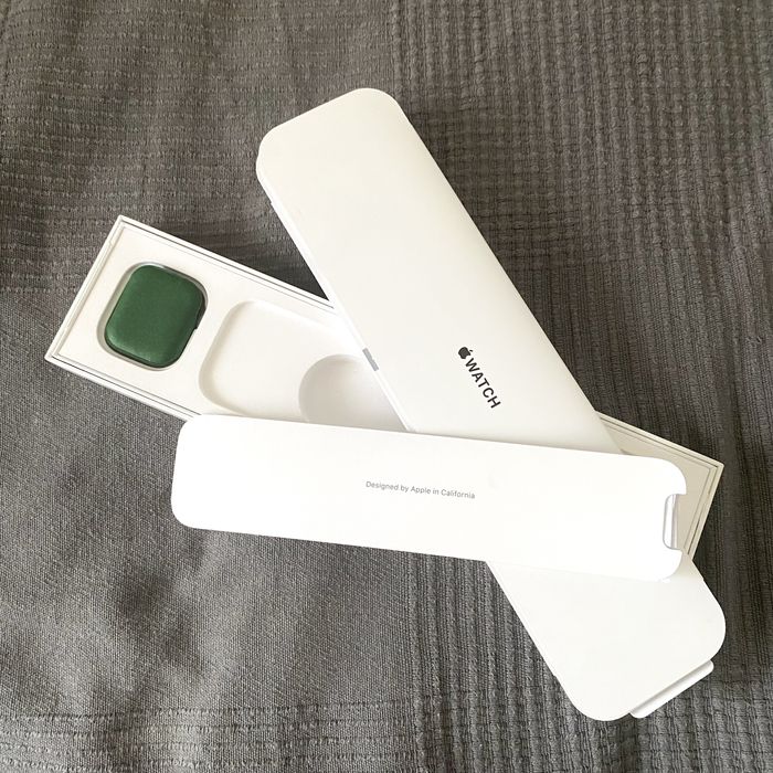 Apple Watch 7, 41 mm, зеленые, б/у