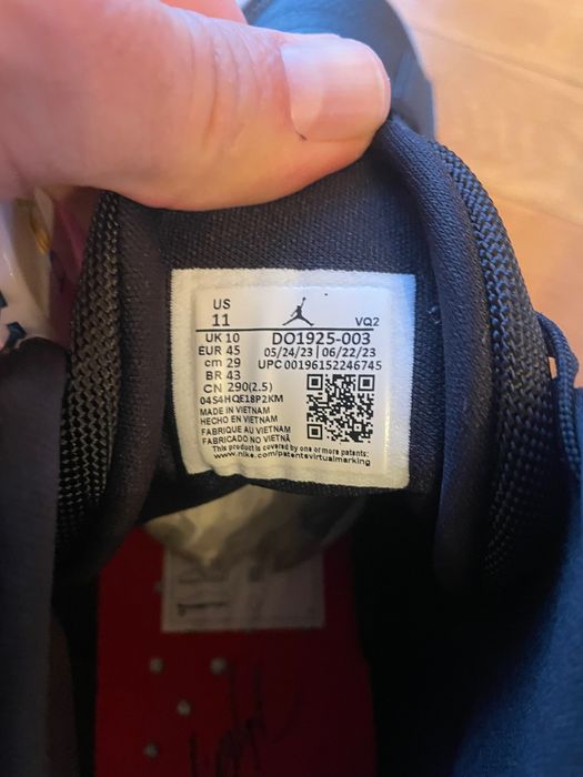 Air Jordan Two trey 45, UK10