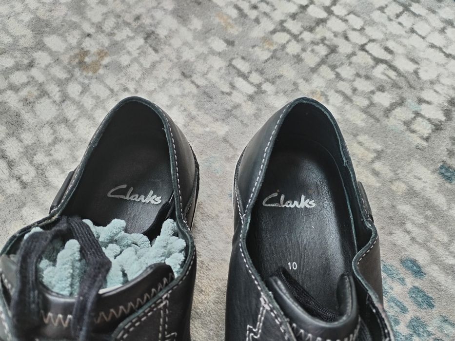 Мъжки кожени обувки Clarks н.45 UK.10