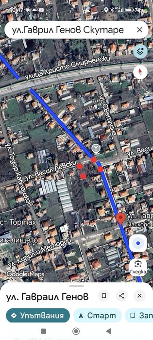 Продава се Парцел в Пловдив, Тракия - 1438 кв.м за 55 €/кв.м - Снимка #2