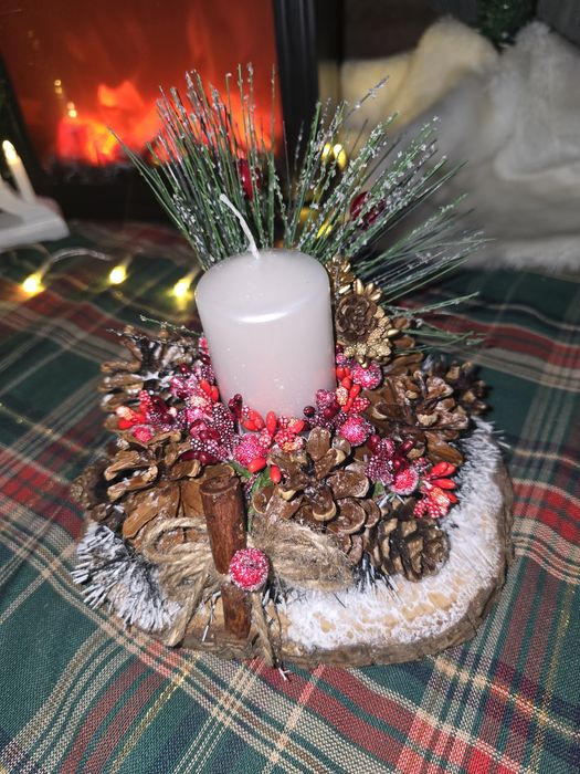 Коледни свещници