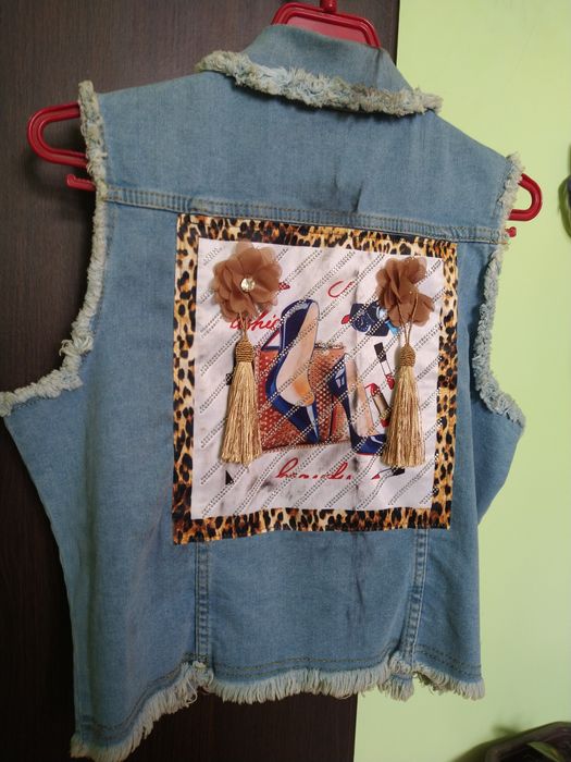 Дънков дамски елек