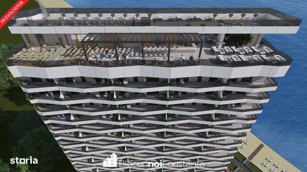 #TVA inclus: Apartament 2 camere la mare | Olimp Tower- Alpha Builders