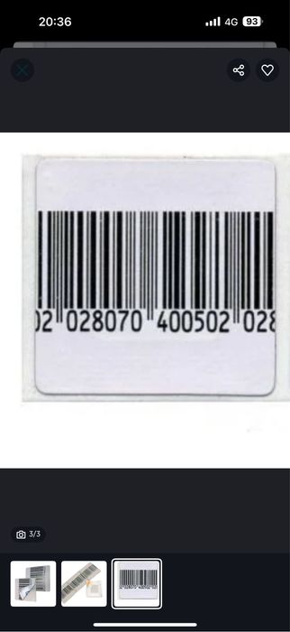 Антикражная наклейка