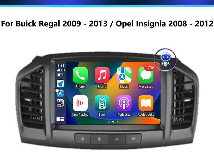 Мултимедия за Opel Insignia Навигация Android плеър двоен дин 2 DIN