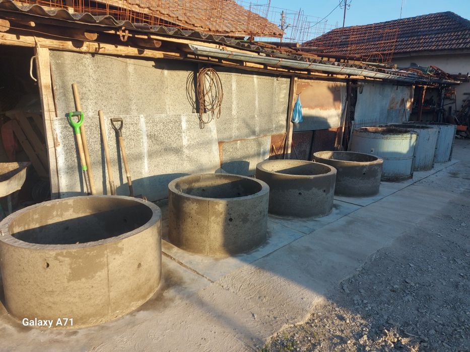 Бетонови пръстени/бетонови бурета