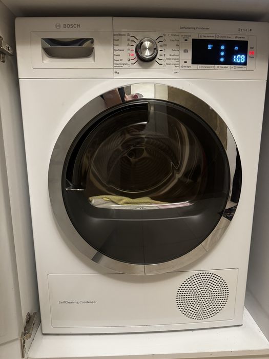 Bosch Serie 8 – Премиум сушилня | 9 кг | Self-Cleaning Condenser