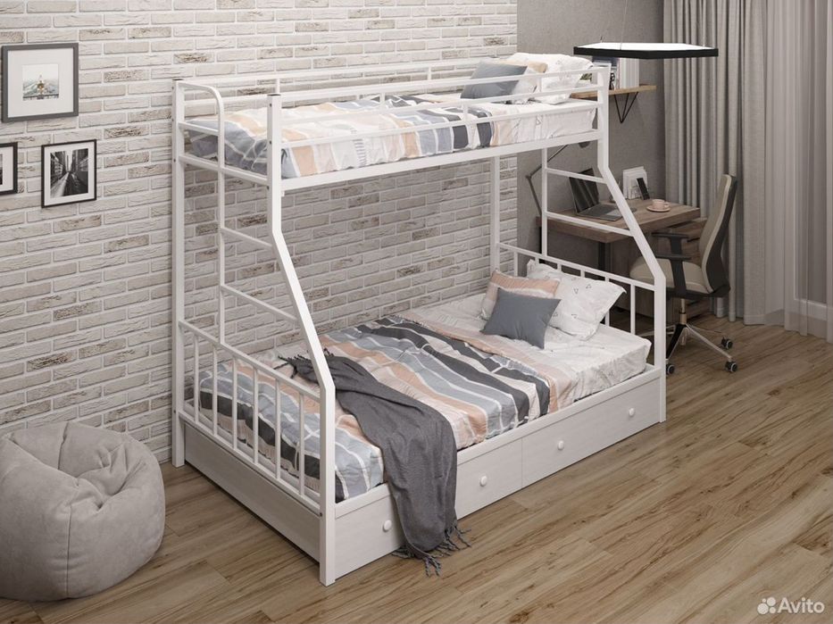 Двухьэтажный кровать / двухьярусный кровать / детский кровать /