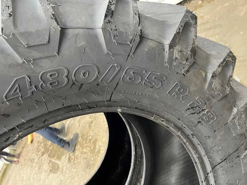 480/65R28 cu garantie cauciucuri noi radiale pentru tractor fata