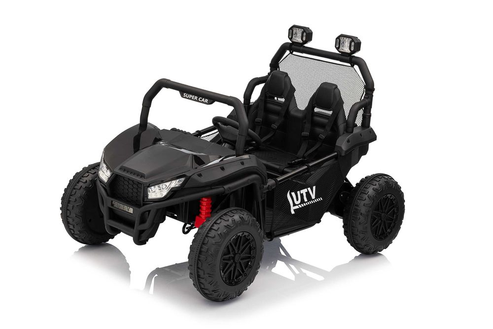 UTV electric pt. 2 copii Kinderauto BJJC307 4X 200W, 24V 10Ah Black