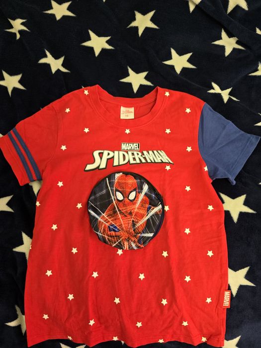 Tricou spiderman cu buzunar cu fermoar, 10 ani