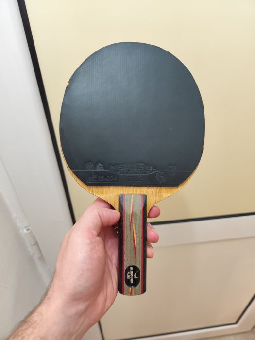 Paletă Yasaka allround plus cu fețe gewo el pro superselect si andro r