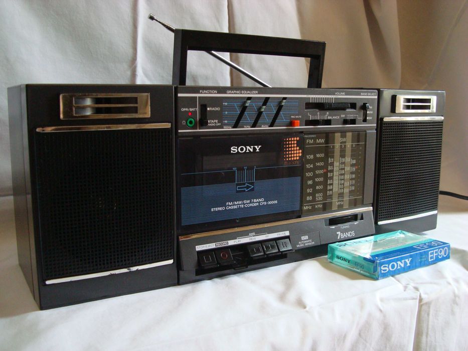 SONY CFS-3000 S. 1984 год. MADE IN JAPAN. Редкий .
