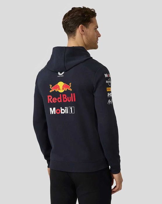 Red Bull Racing Team Full Zip Hoodie - Оригинално мъжко горнище