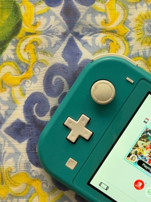 Nintendo Switch Lite Turcoaz + husă + 128GB microSD