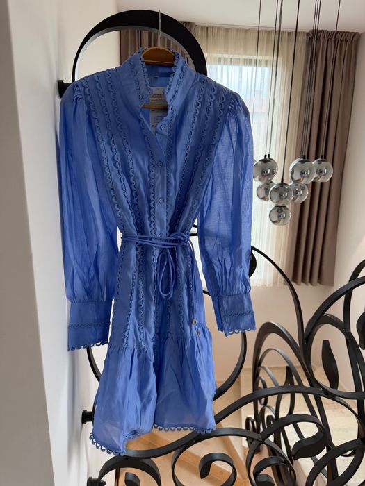 Лятна синя рокля