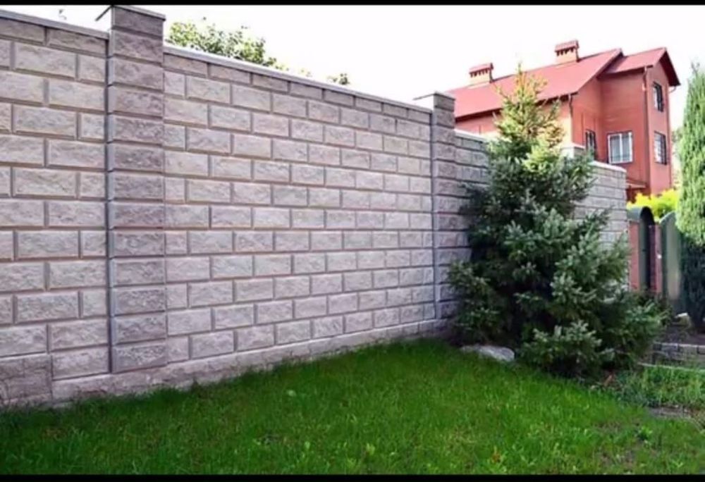 Рванный шлакоблок