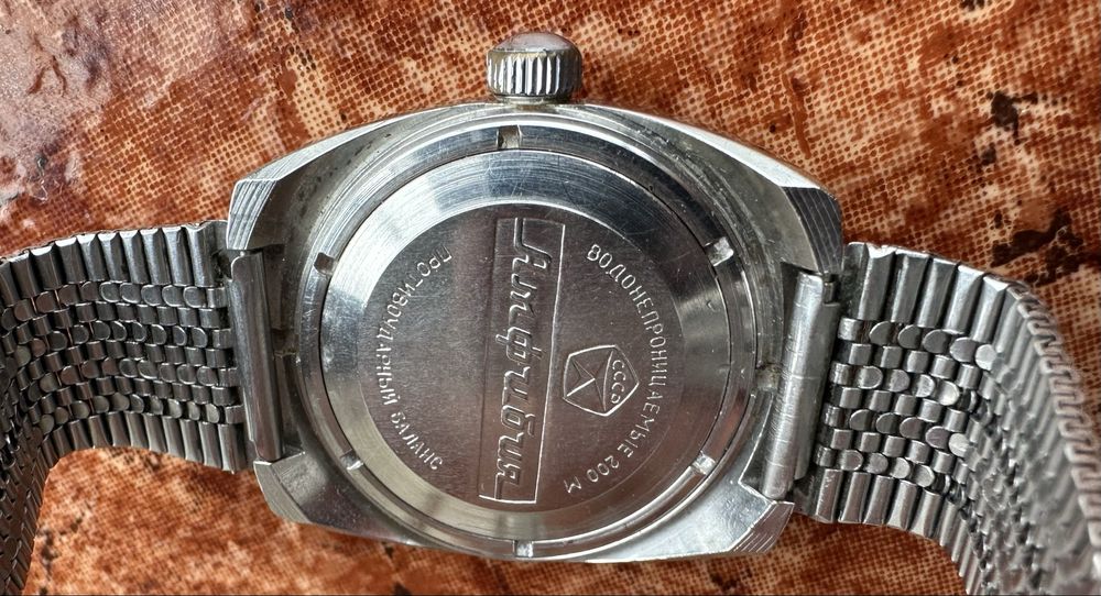 Сьветски механичен сьветски часовник Восток амфибия рядьк