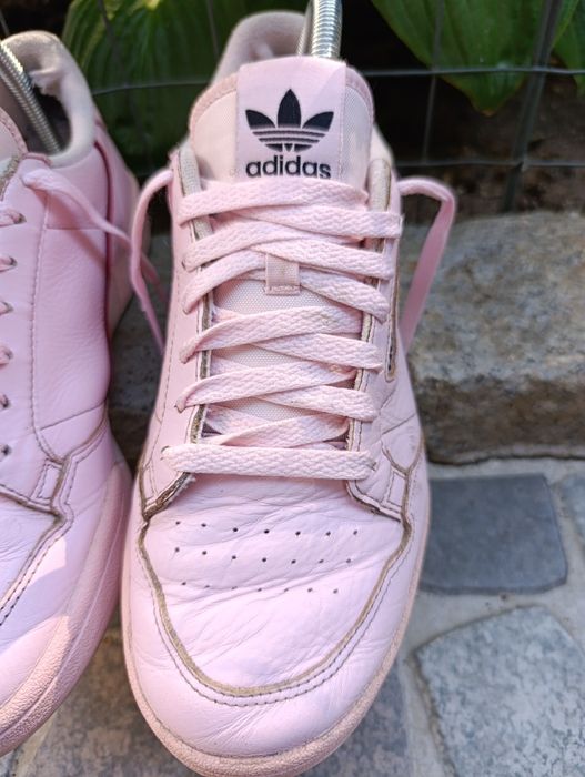 Adidas continental 80 clear pink