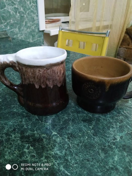 Набор для кофе и кружки советские.