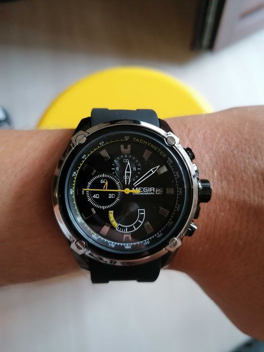 Ceas Megir Chronograph nou