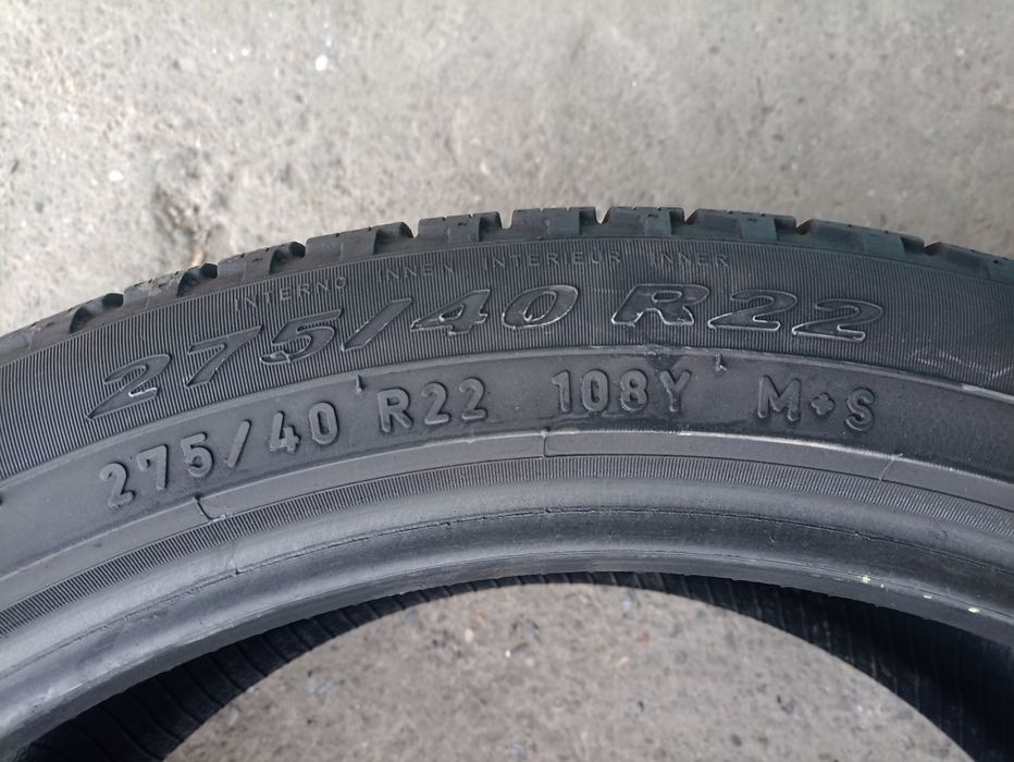 4 anvelope AllSeason Pirelli 275/40 R22 dot 1219