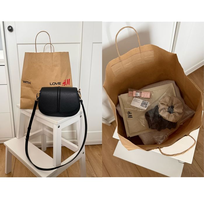 НЕРАЗОПАКОВАНИ! H&M чанта с презрамка + 2 подаръка