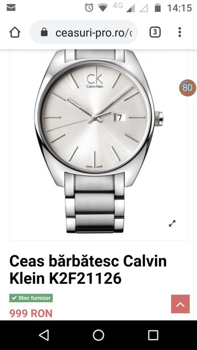 Ceas Calvin Klein