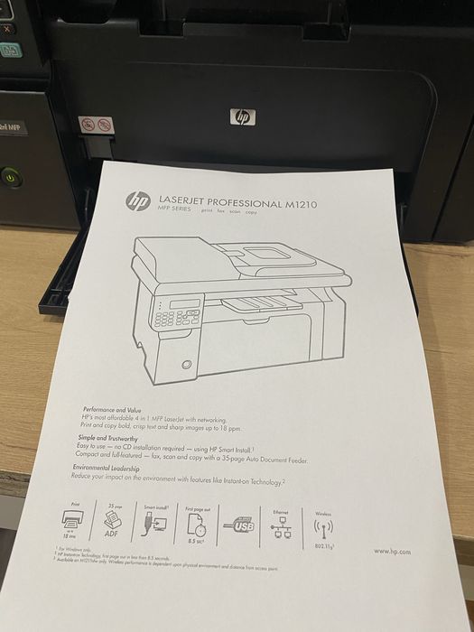 Принтер мфу hp m1212nf